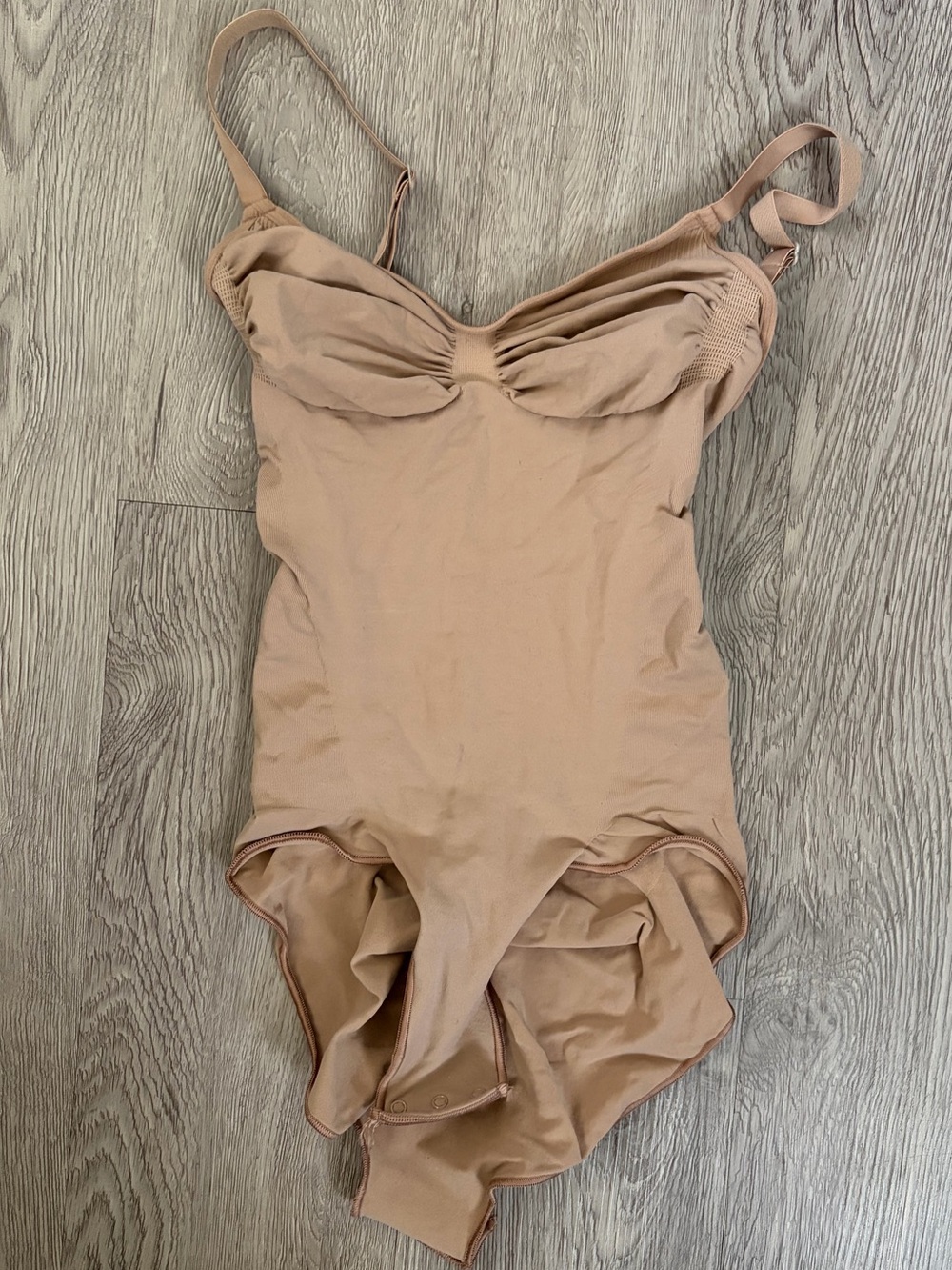 NWOT Skims Nude/Tan One-Piece Bodysuit